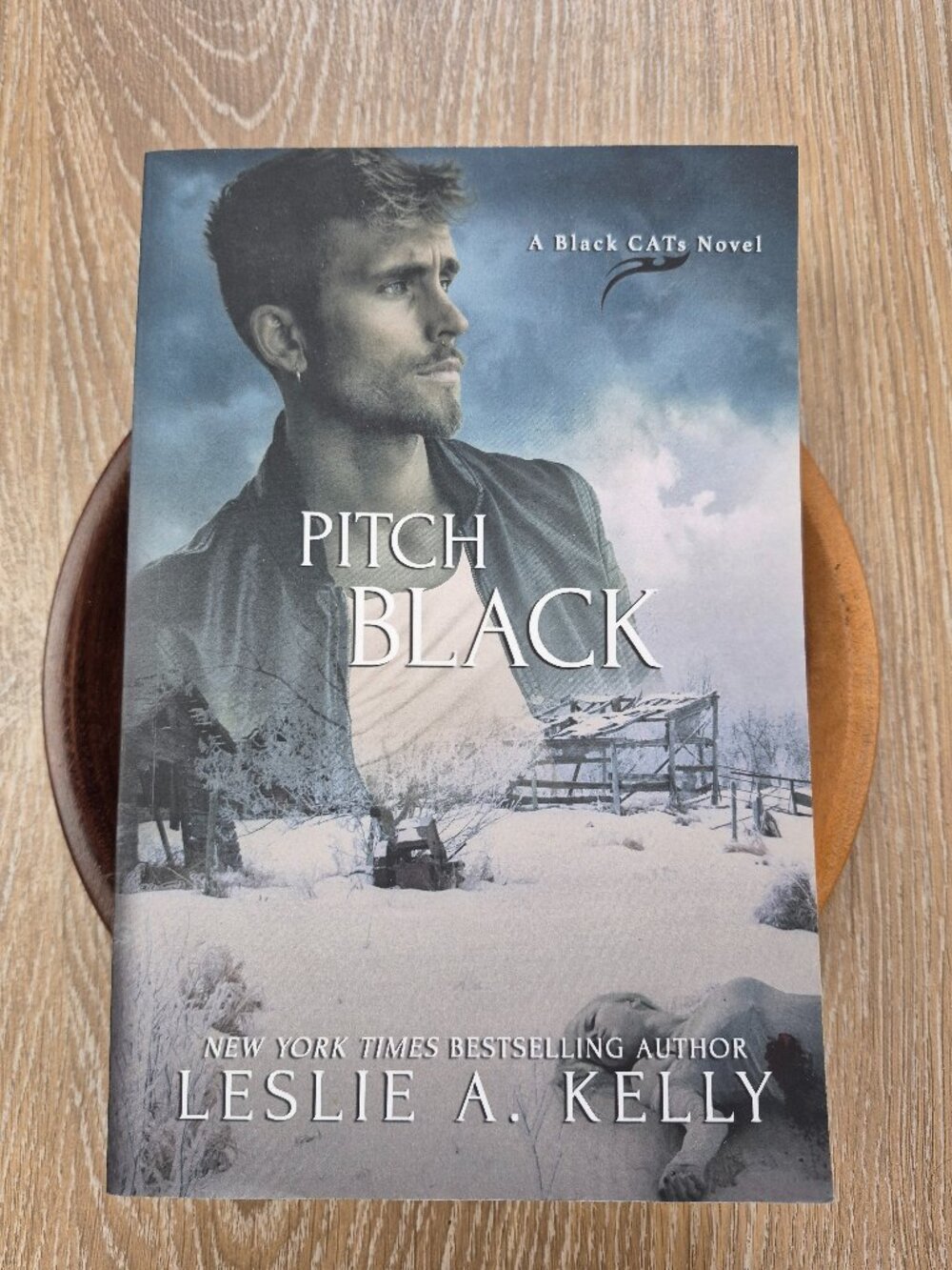 2/$20 Pitch Black CATs Leslie A Kelly Romance Suspense Fantasy Book